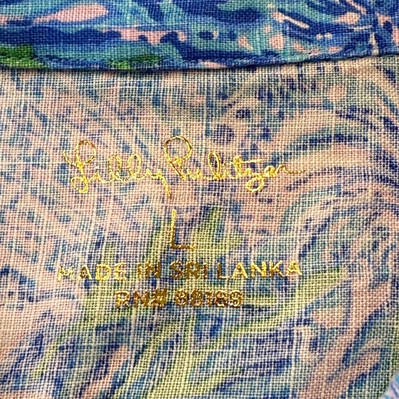 Lilly Pulitzer  Sea View Cover Up Size Large - Picture 12 of 12